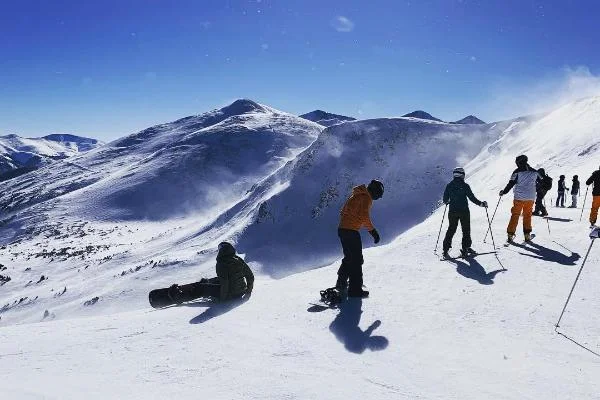 Aside skiing, the Breckenridge Skiing Resort offers an array of winter activities