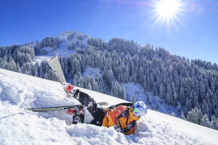 How to fall on Skis without Hurting yourself