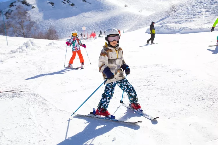 Alpine Skiing Kid