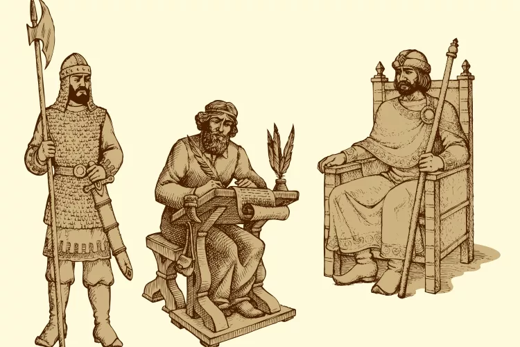 History of Skiing -Medieval Russian Soldiers