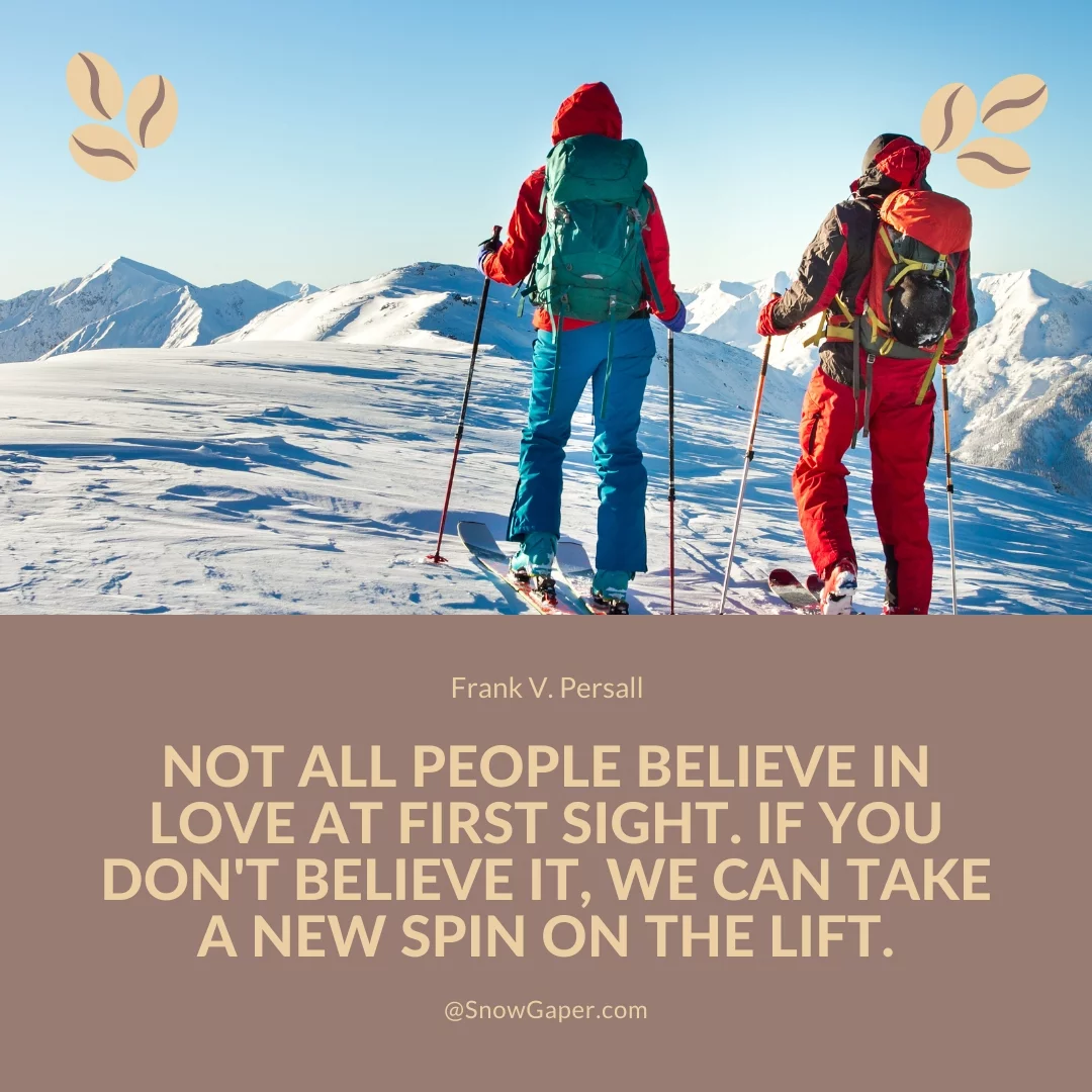 Not all people believe in love at first sight. If you don't believe it, we can take a new spin on the lift.